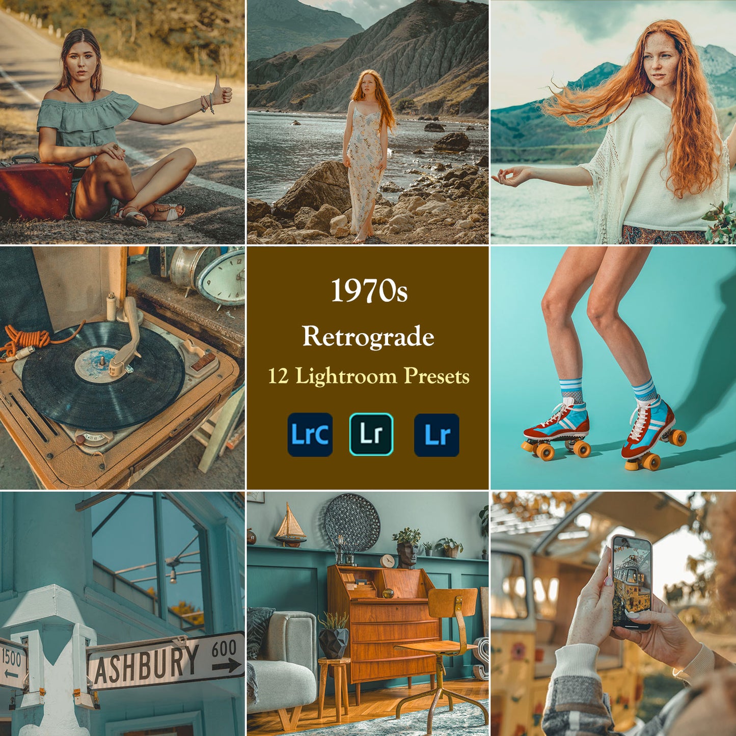 Retrograde 1970s Vibes Preset Pack - Lightroom Presets