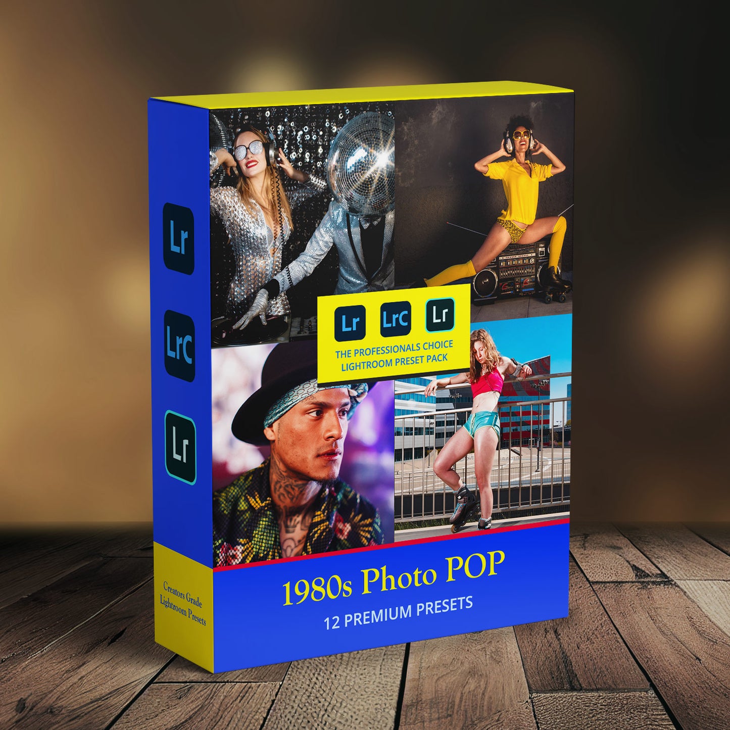 1980s Photo Pop - Vibrant & Retro Lightroom Presets Pack