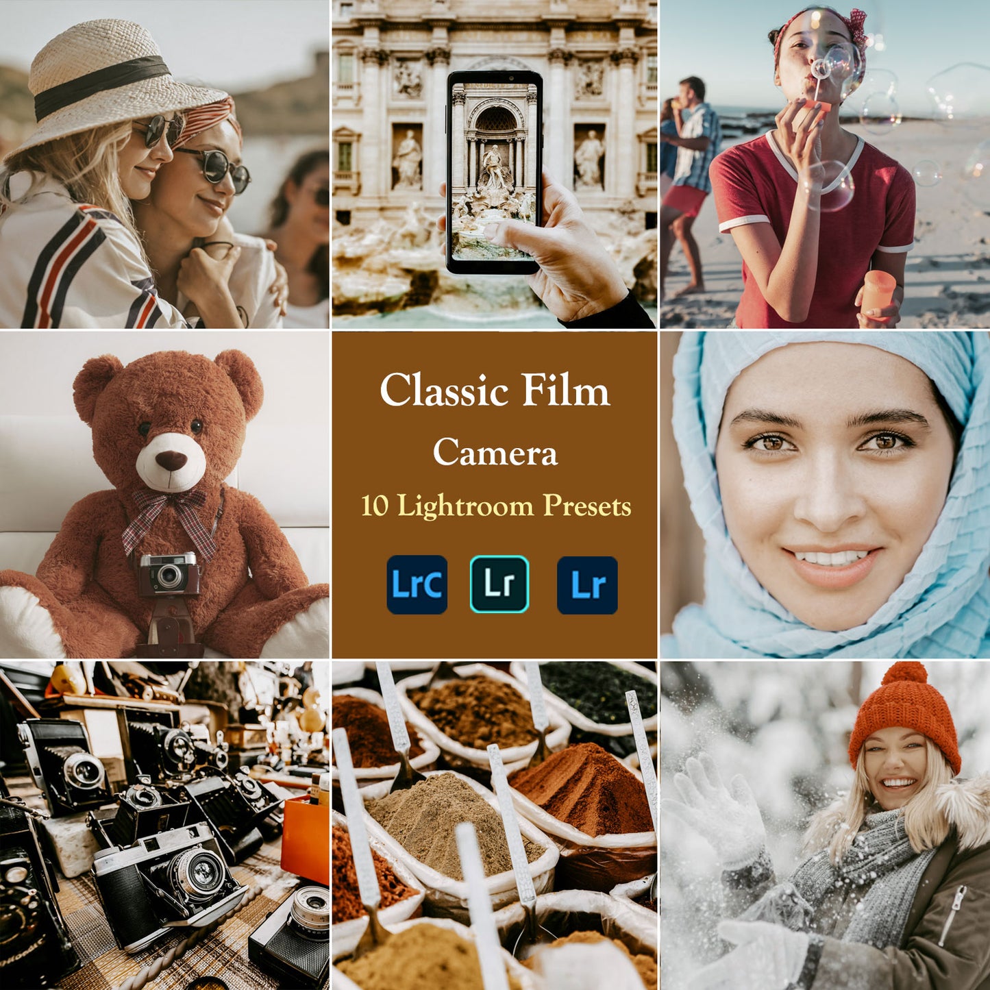 Classic Film Camera Preset Pack - Lightroom Presets