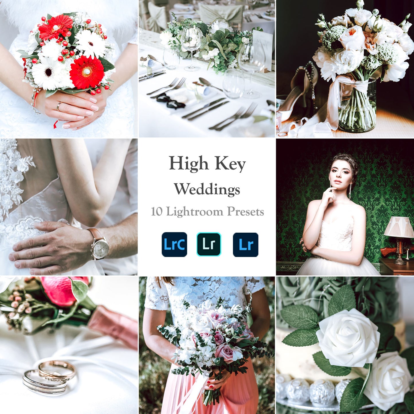 High Key Wedding Preset Pack - Lightroom Presets