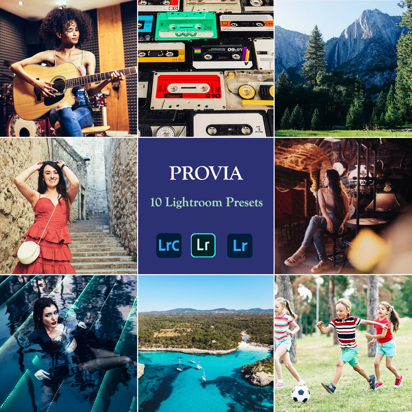Provia Preset Pack - VSCO and Kodak Style Presets