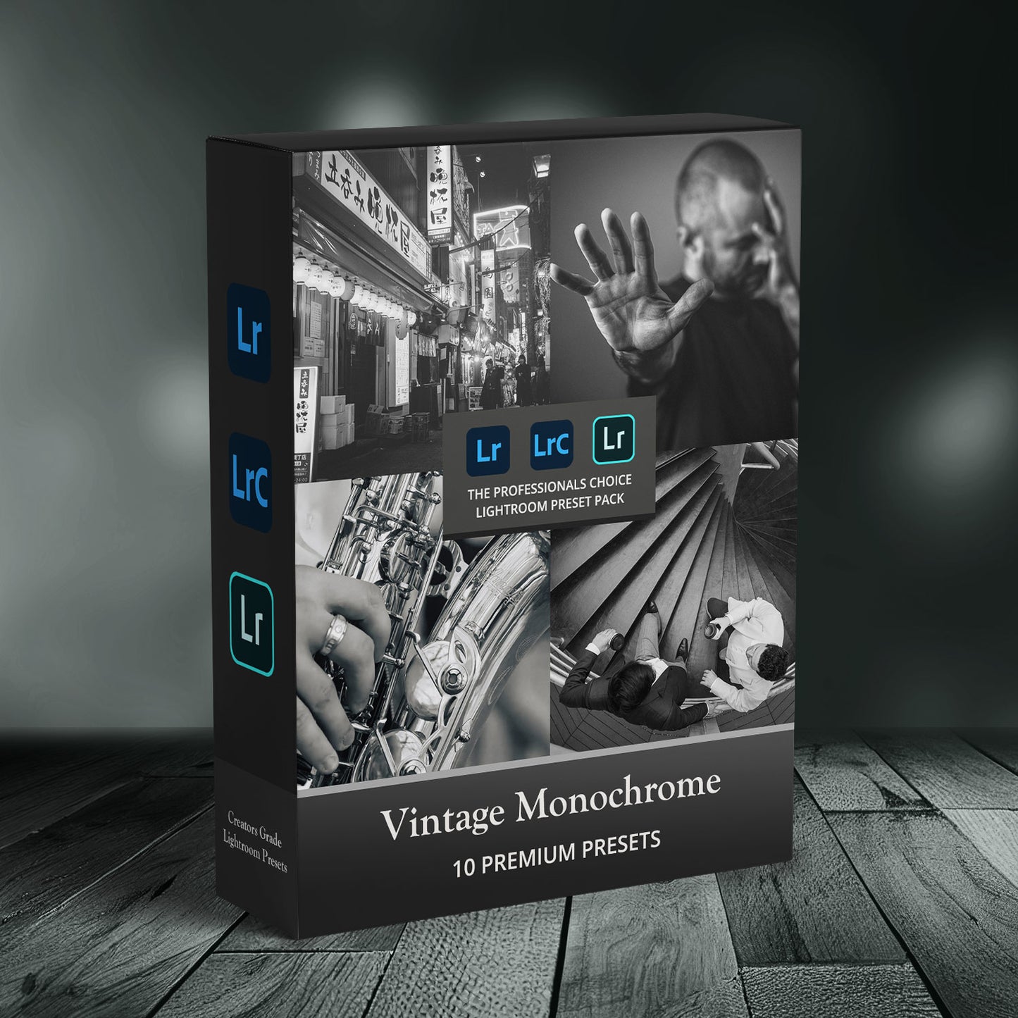 Vintage Monochrome Lightroom Presets Pack